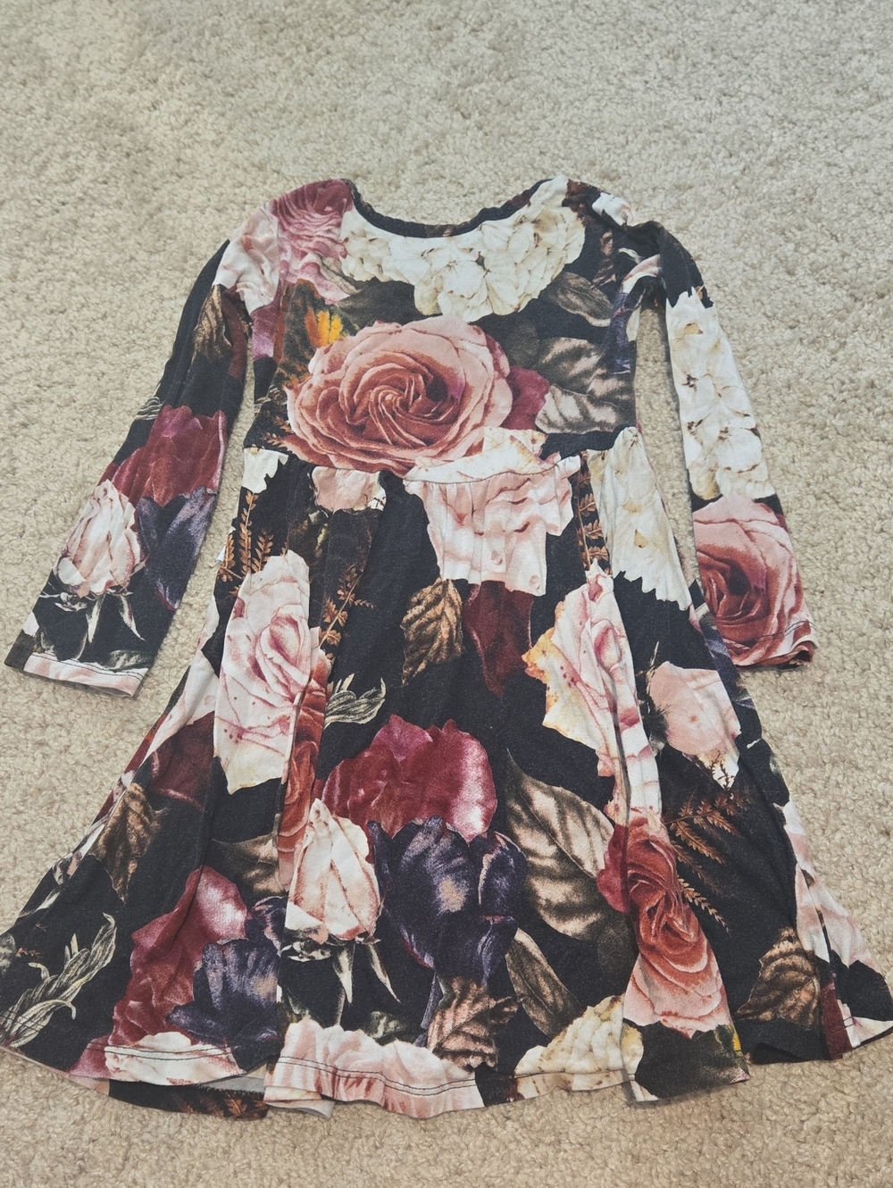 Posh Peanut 3T Long-Sleeve Twirl